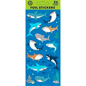 Clothing: Sticker Sheet | Sharks