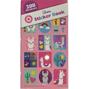 Clothing: Sticker Book | llama