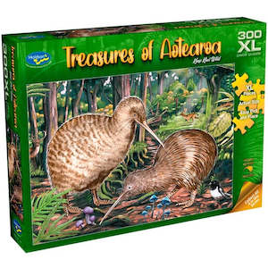 Clothing: Holdson | Treasures Of Aotearoa -  Keep Kiwi Wild - 300 XL Piece Puzzle