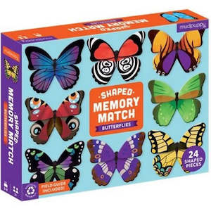 Clothing: Mudpuppy | Memory Match - Butterflies