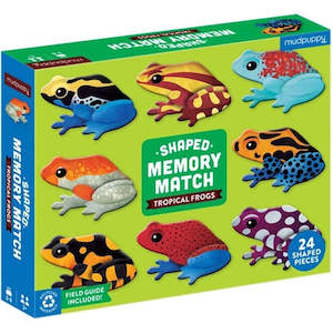 Clothing: Mudpuppy | Memory Match - Tropical Frogs