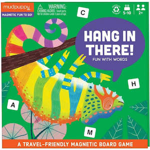 Clothing: Mudpuppy | Hang In There - Magnetic Board Game