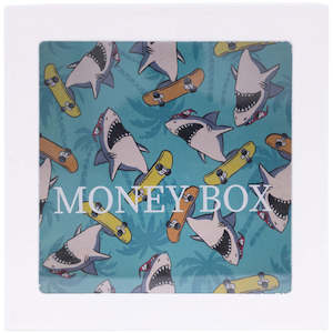 Clothing: Splosh | Kids Money Box - Sharks