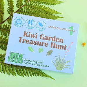 Sustained Fun | Nature Fun Card Games - Kiwi Garden Treasure Hunt