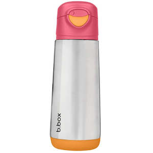 B-Box | Insulated Sport Spout Bottle 500ml - Strawberry Shake