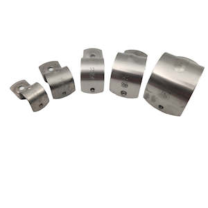 32mm 316 Stainless Steel Half Saddle - 50 pack