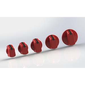 Universal Knob 48mm Red