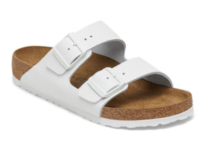 BIRKENSTOCK ARIZONA SMOOTH LEATHER (REGULAR) WHITE