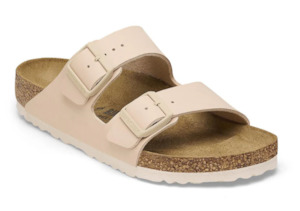 BIRKENSTOCK ARIZONA BIRKO FLOR (REGULAR) NEW BEIGE