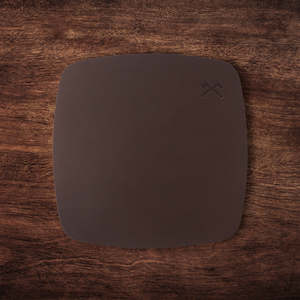 Leather Mat - Brown