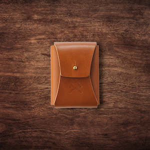 Leather Card Holster - Tan