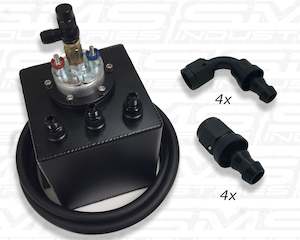 Automotive servicing: -6an Submerged Surge Tank Kit