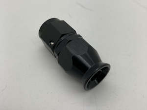 -10AN BRAIDED PTFE STRAIGHT FITTING (BLACK)