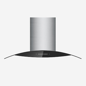 Domestic appliance: Robinhood RHWC90TG Adonis Curved Glass Canopy Rangehood