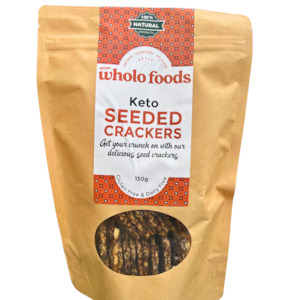 Keto Seeded Crackers - Original