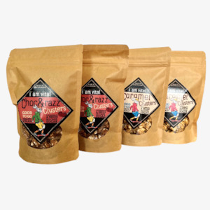 Two packs of each flavour Clusters (4 x 60g bags)