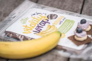 Vitality Wraps Banana with Acai 4-pack