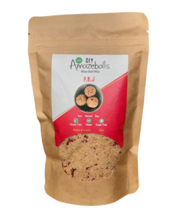 Food manufacturing: D.I.Y PBJ dry Bliss Ball mix