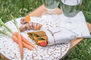 Food manufacturing: Vitality Wraps Carrot & Turmeric 4-pack