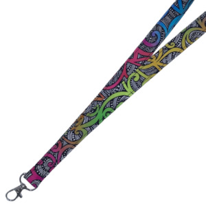 Craft material and supply: ‘āniwaniwa’ Fabric Lanyard