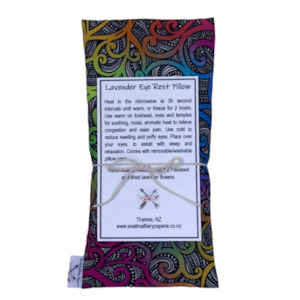 ‘āniwaniwa’ Lavender Eye Rest Pillow (Matariki 2024 Limited Edition)