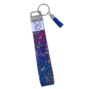 Craft material and supply: ‘āniwaniwa’ Wristlet Key Fob (Matariki 2024 Limited Edition)