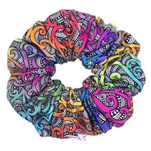 Craft material and supply: āniwaniwa XL Scrunchie (Matariki 2024 Limited Edition)