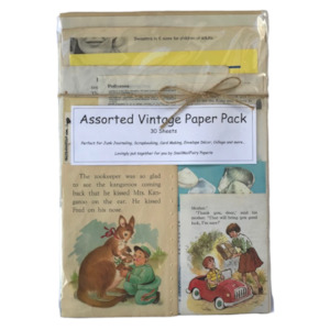 Assorted Vintage Paper Pack