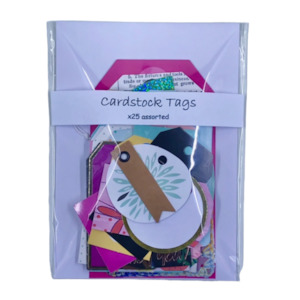 Cardstock Tags – 25 pcs