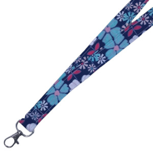 Craft material and supply: ‘Amelia’ Fabric Lanyard