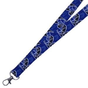 ‘Tangaroa Whakamautai’ Fabric Lanyard