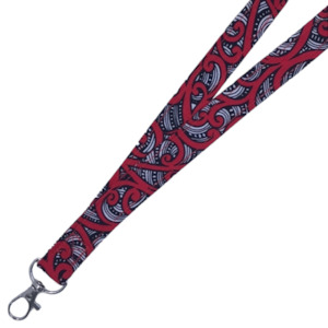 ‘Te Koripi Wae o Maui’ Fabric Lanyard