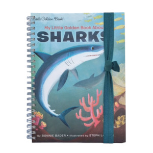 My Little Golden Book about ‘Sharks’ Little Golden Notebook Diary / Planner