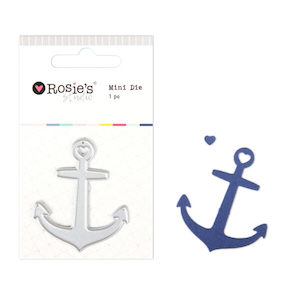 Craft material and supply: Mini Die – Anchor