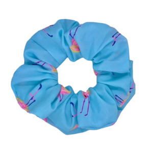 (L) Flappy Flamingoes Scrunchie