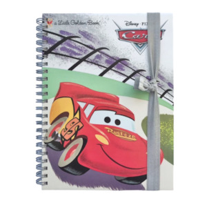 Walt Disney’s & Pixar’s ‘Cars’ Little Golden Book Diary / Planner