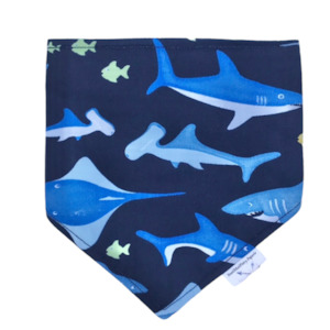 Sharky Waters Bandana Bib