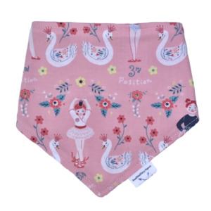 Swan Lake Bandana Bib