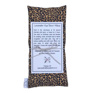 ‘Leopard Print’ Lavender Eye Rest Pillow