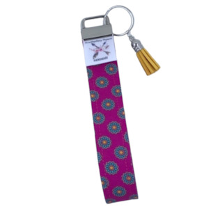 Craft material and supply: ‘Matilda’ Wristlet Key Fob