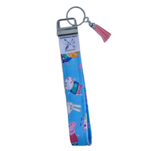 ‘Peppa Pig’ Wristlet Key Fob