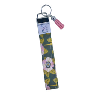 ‘Retro Vibes’ Wristlet Key Fob