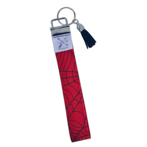 ‘Spidey’s Web’ Wristlet Key Fob