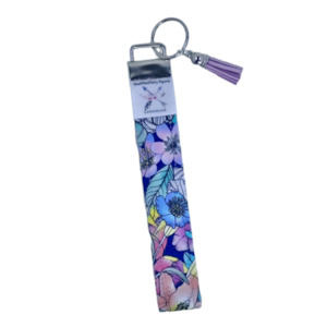 ‘Tropical Paradise’ Wristlet Key Fob