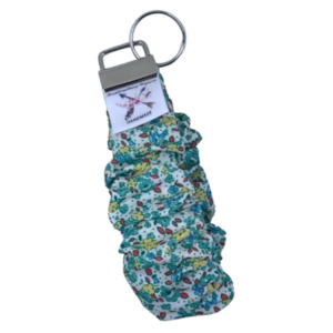 ‘Wynter’ Scrunchie Wristlet Key Fob