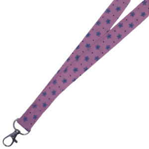 Craft material and supply: ‘Winona’ Fabric Lanyard