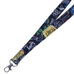 ‘Zelda’ Fabric Lanyard