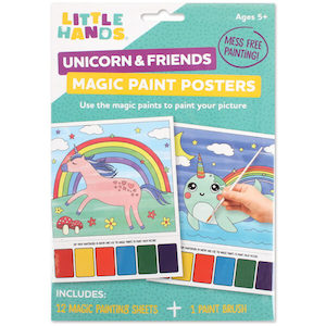 Unicorn & Friends Magic Paint Posters – Ages 5+