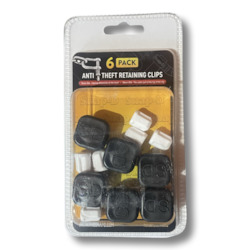 6 Pack Of Retaining Clips