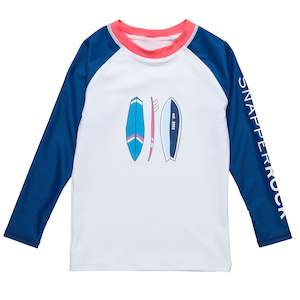 Clothing wholesaling: Rock The Board LS Rash Top